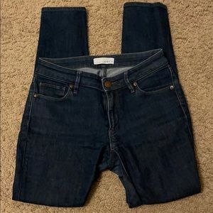 LOFT curvy skinny jeans